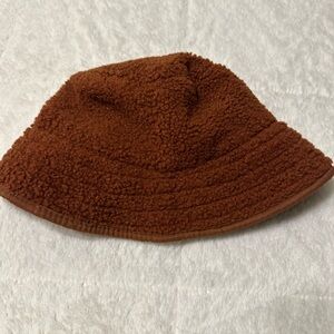 Cozy Brown Teddy Bucket Hat